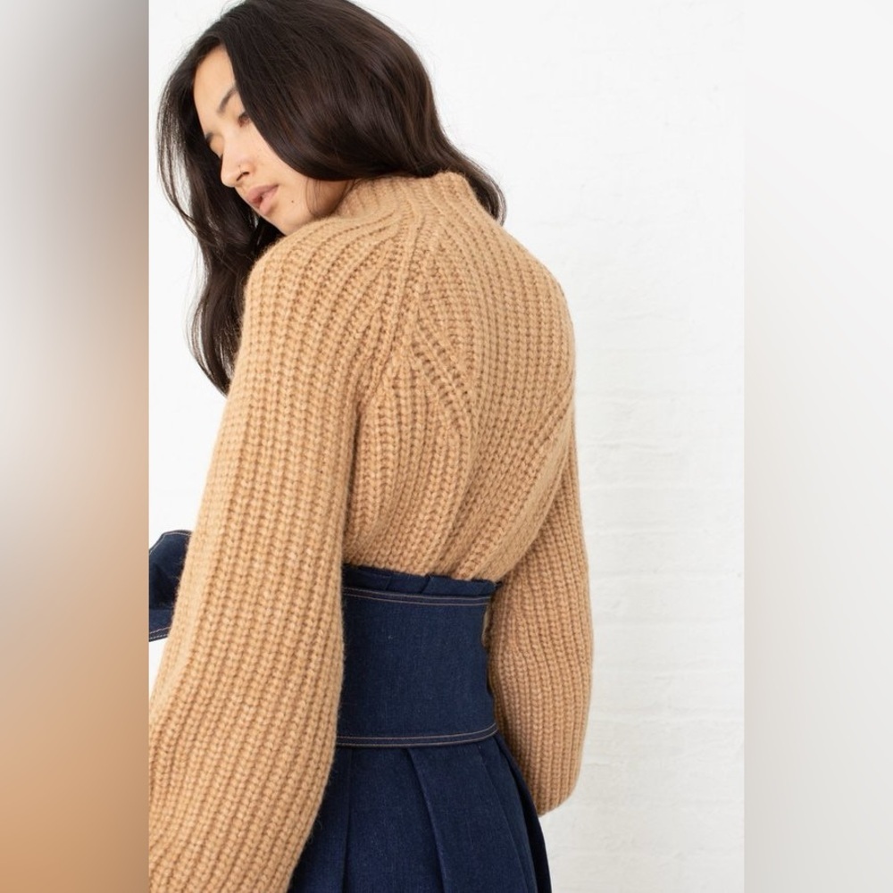 Ulla Johnson Micha Turtleneck in Camel Size Medium - Picture 10 of 15